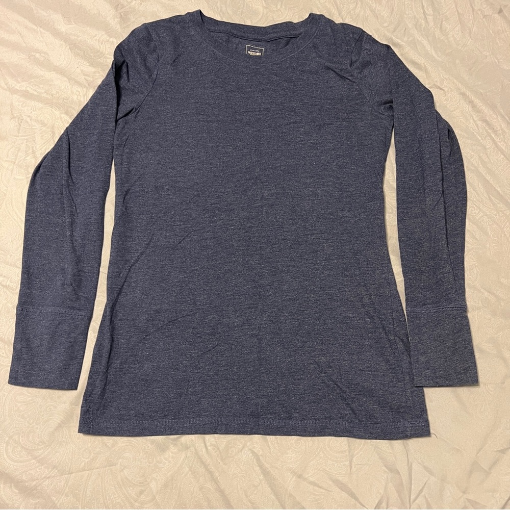 Mossimo Long Sleeve Casual Tee L